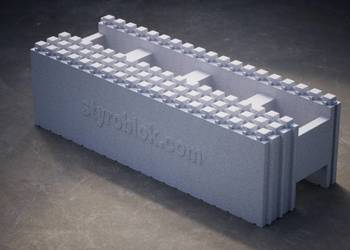 Bloczki styropianowe Styroblok Medial Eps-120 do budowy domu basenu 100x35