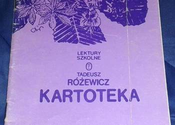 Kartoteka - Tadeusz Różewicz