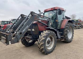 ciagnik CASE Maxxum MX100 + ladowacz Quicke