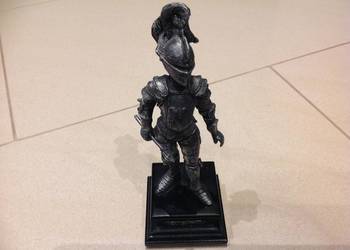 Cynowa Figurka Rycerz Sygnowana Cynowa Figurka Rycerz Sygnowana