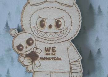 magnes w stylu labubu mod3