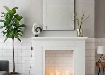 portal kominkowy atrapa kominka konsola MODERN