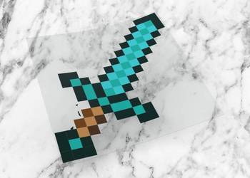 Naklejka MINECRAFT 6 x 6 cm creeper mine craft #3