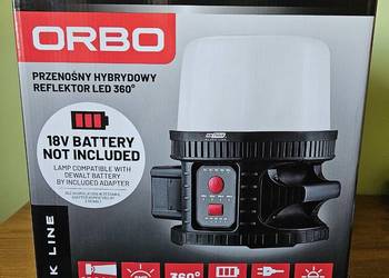 REFLEKTOR PRZENOŚNY HYBRYDOWY ORBO 10000lm AW17655BL