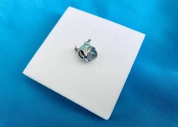nowa pokryta platyną zawieszka charms beads łódź podwodna srebro 925