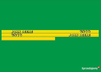naklejki john deere 6310