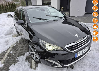 Peugeot 308 1.6 hdi full led kamera alcantara navi bezwypadkowy T9 (2014-2…