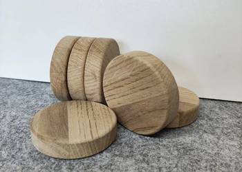 Krążki dębowe na dekorację 8cm