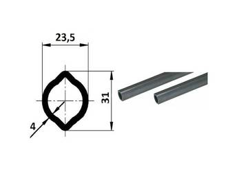 Rura 2m, profil cytrynka 23,5x31, G1 00736-2