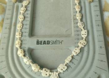 Naszyjnik z kości sł. Naszyjnik z kości sł.