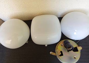 3 x lampy korytarzowe z P.R.L.- u w super stanie sprawne - Polecam