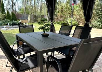 Zestaw ogrodowy stół krzesła