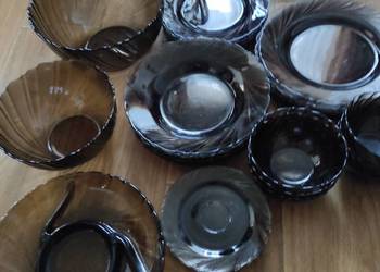 Zestaw obiadowy Duralex  ,zastawa,talerze 6.os 35 elementów