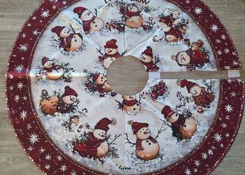 Mata dywanik pod choinke ozdoba dekoracja świąteczna Nowa