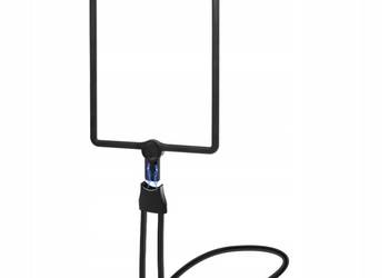 Lupa bezdotykowa 5x z podświetleniem LED i elastyczną szyjką do czytania