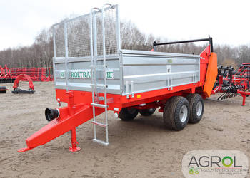 Rozrzutnik obornika ROLTRANS IGAMET 6 - 8 ton!  UNIA PRONAR