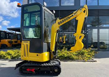 Mini Koparka GG800NC z kabiną Gunter Grossmann