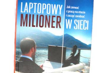 "Laptopowy milioner" autor Mark Anastasi - poradnik - książka polska