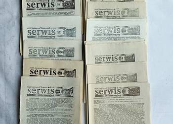 Serwis Informacyjny NSZZ „Solidarność” Bydgoszcz 1981r. 42 numery. Serwis Informacyjny NSZZ „Solidarność” Bydgoszcz 1981r. 42 numery.