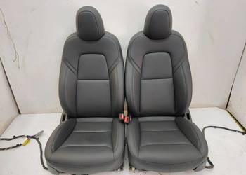 TESLA MODEL Y 2024r FOTELE KANAPY PRZÓD TYŁ KPL