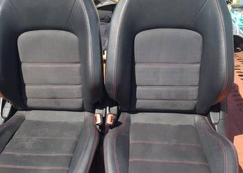 FOTEL Fotele Skóra MERCEDES C-KLASA W204 Lift Coupe komplet