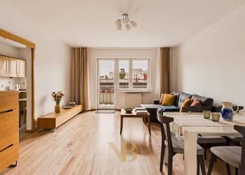 Apartament przy Westfield Mokotów | Nowoczesne 70m² | balkon 7,5m²