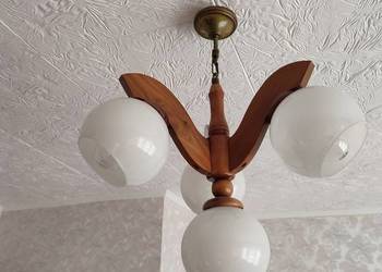 Żyrandol i lampka boczna stan b. dobry