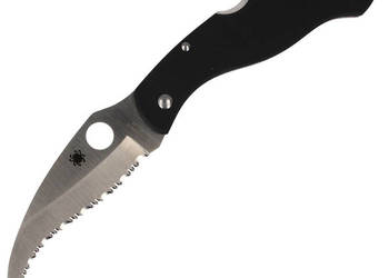 Nóż składany Spyderco Civilian G-10 Black Spyder (C12GS)