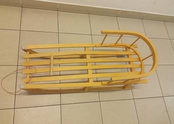 Sanki drewniane z opcjonalnym oparciem Warszawa