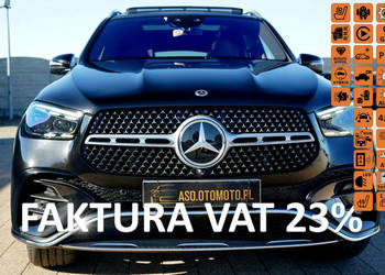Mercedes GLE 350 de AMG skora kamery 360 nawi PANORAMA wentylacja hak elek…