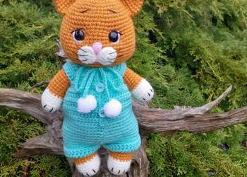 Kot kotek na szydełku