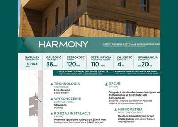 Deska Elewacyjna Harmony – Nowoczesne Wykończenie z Drewna Sosnowego
