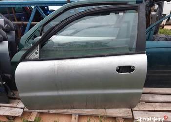 Lanos lewe drzwi 3 drzwi srebrne