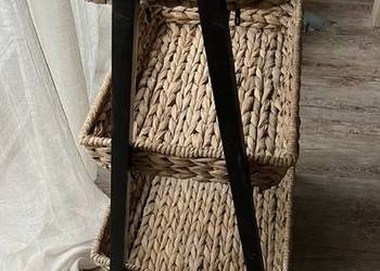 Półka Drewno Trawa Morska Stojak