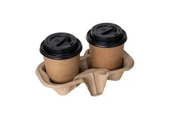 Wytłoczka pod 2 kubki holder podstawka 460szt. na wynos