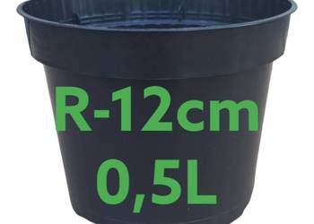 Doniczka produkcyjna R-12cm 0,5L