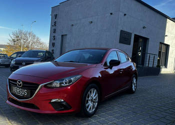Mazda 3 1.5 SkyActiv Klimatyzacja 4x el. szyby Felgi alu Bordo metalik III…