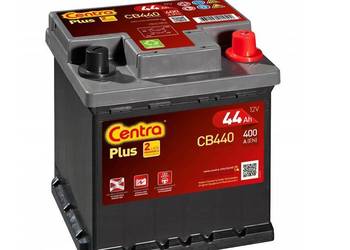 AKUMULATOR CENTRA PLUS 44AH 400A P+ wym.175X175X190