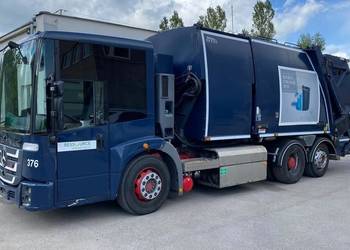 Mercedes Econic śmieciarka na GAZ CNG 3 komory EURO 6  Rok2017