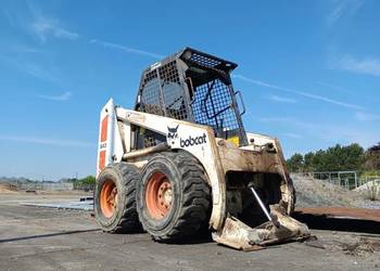 Bobcat 843 koparka ,szczotka