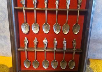 1976: Franklin Mint, Charles Dickens, Boże Narodzenie jako Carl Pewter, łyż