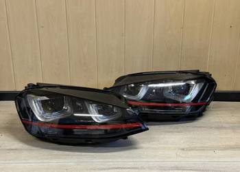 Komplet lamp Golf VII 7 GTI Skrętne lewy prawy przód