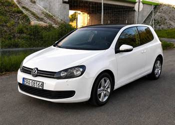 Volkswagen Golf 6 VI 1.4 Benzyna • Grzane Fotele • Czarny Dach • Gotowy Do