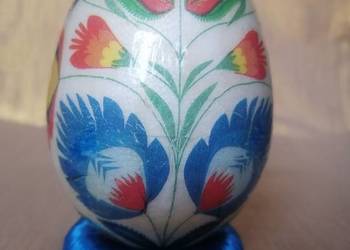 jajko pisanka ozdoba stroik hand made
