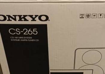Mini wieża Onkyo CS- 265  bluetooth, DAB USB, CD, AUX, tuner, nfc