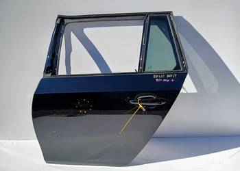 DRZWI LEWE TYLNE BMW E61 SCHWARZ 2 668/9