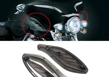 Osłona boczna skrzydła deflektory dymna do Harley Electra Gl