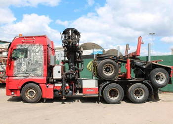 Do drewna dlugiego drzewa 6x4 Man z wozkiem