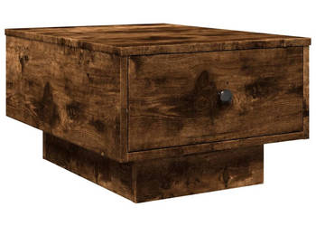 Stolik kawowy przydymiony dąb 60x45x31 cm WM-848084
