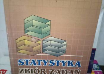 Statystyka zbiór zadań podręczniki szkolne księgarnia Warszawa antykwariat
